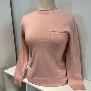 Brooks Brothers Pink Crew Neck Sweater